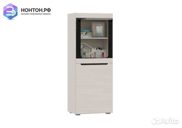 Витрина Эколь 4 сандал светлый