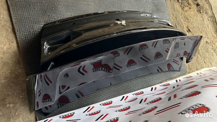 Крышка багажника mitsubishi lancer 10 спойлер