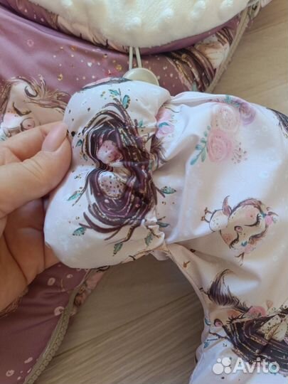 Конверт для новорожденных зима на выписку