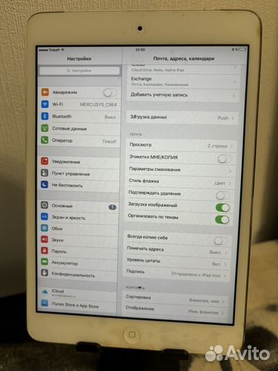 Планшет apple iPad мини