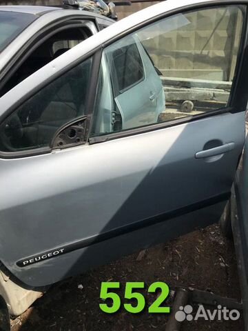 Дверь передняя левая Пежо 307 (552)