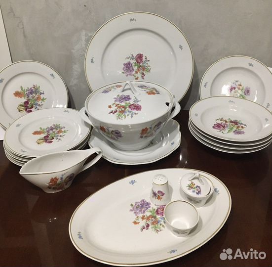 Столовый сервиз дулево