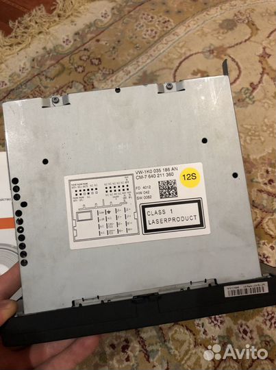 Магнитола vw rcd 310