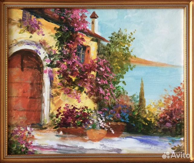 Картина «Итальянские улочки»