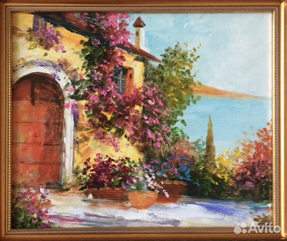 Картина «Итальянские улочки»