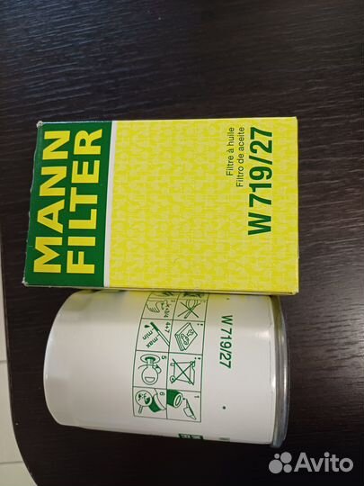 Фильтр масляный W719/27