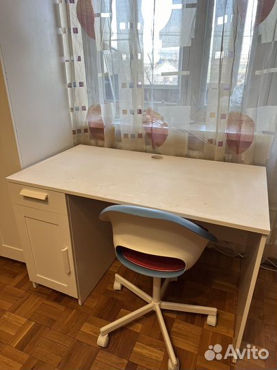 Письменный стол IKEA белый бу