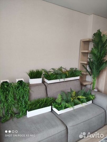 Искусственная зелень, озеленение интерьера