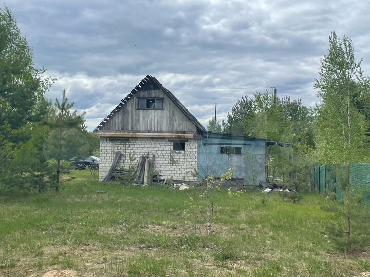 Дом 35 м² на участке 10 сот.