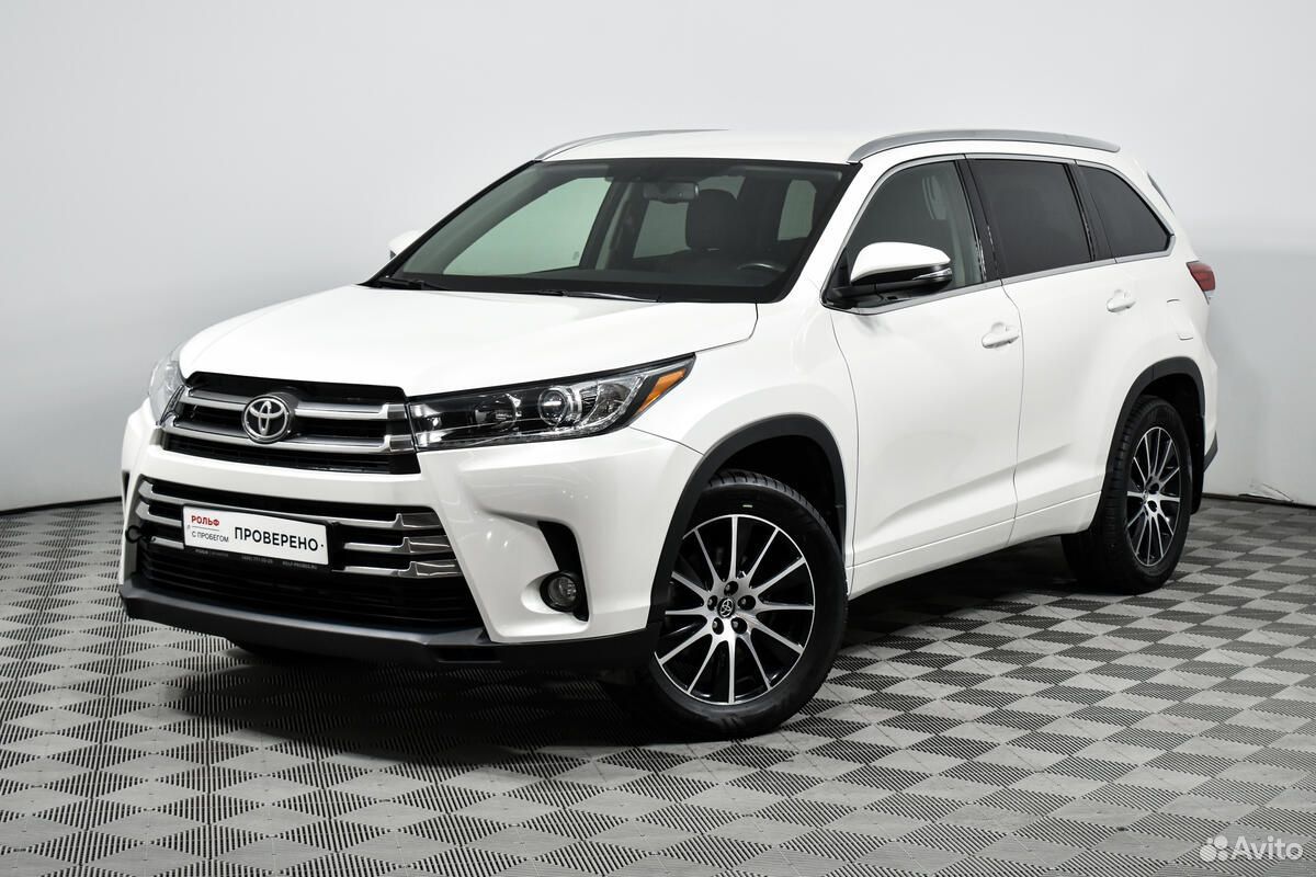Хайлендер с пробегом москва. Toyota Highlander III (u50) Рестайлинг.