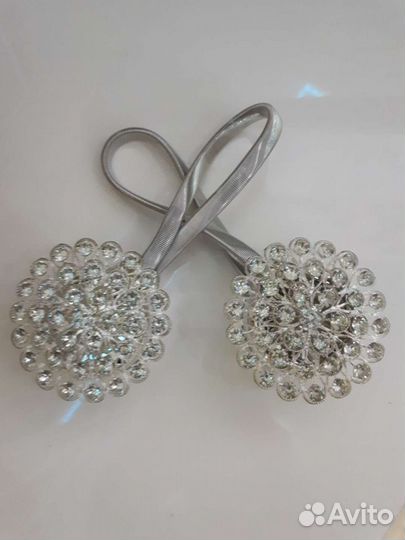 Фиксаторы штор с магнитом