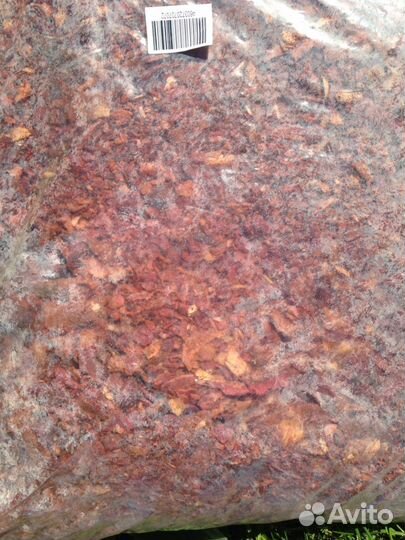 Кора лиственницы. Мульча. Щепа