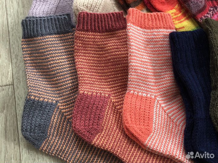 Носки вязаные