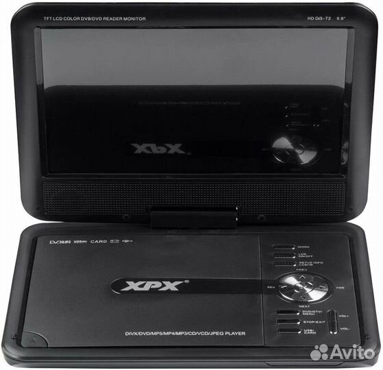 DVD-плеер XPX EA-9099D (DVB-T2) 9,5 дюймов