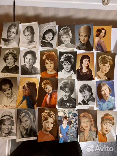 Фотографии актёров 50-70х годов