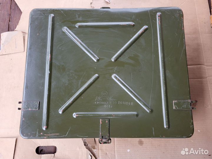 Ящик железный из СССР коллекционный