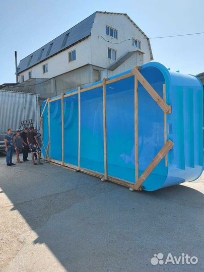 Пластиковый бассейн