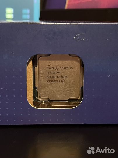 Процессор intel core i3 10100f