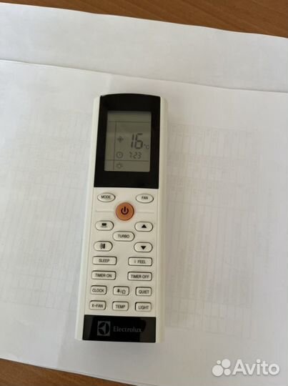Пульт для кондиционера electrolux yacifbi