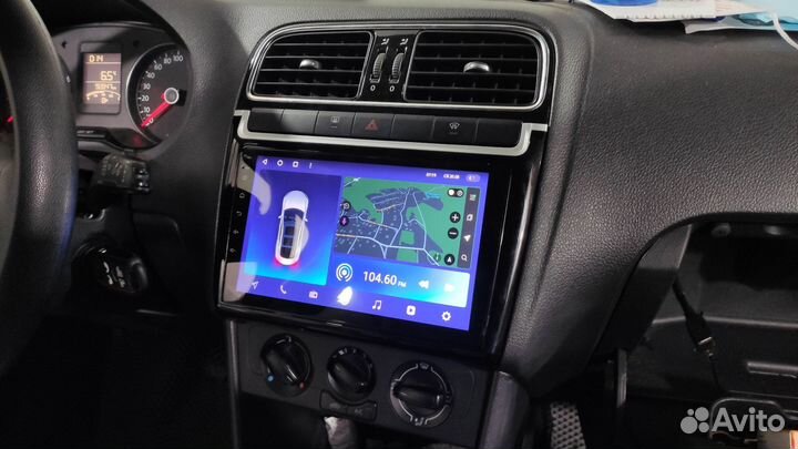 Магнитола Teyes X1 на VW Polo в Миассе