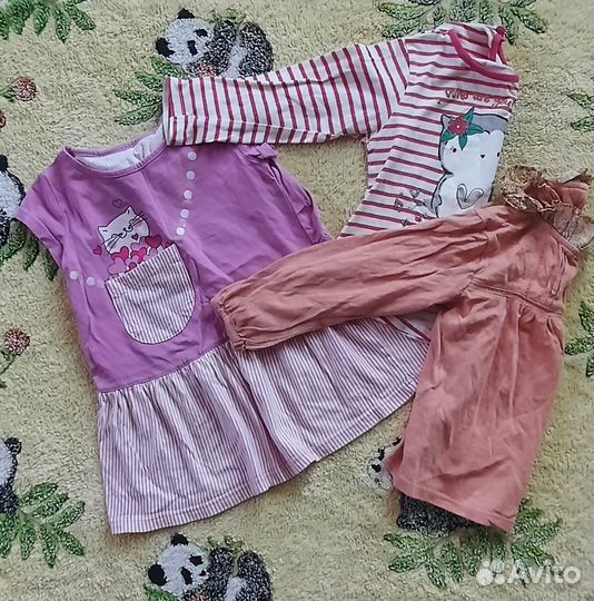 Вещи на девочку пакетом 92-98