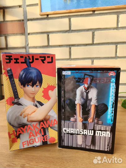 Человек- бензопила аниме фигурки