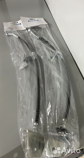 Шланг тормозной передний на Solaris/Rio 17