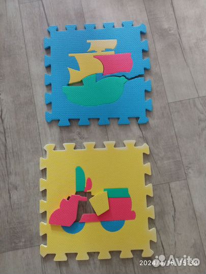 Детский коврик пазл
