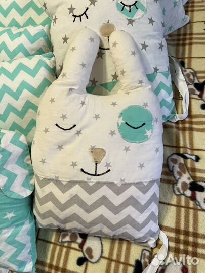 Детские бортики подушки