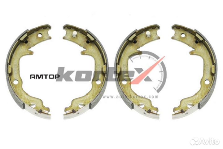 Kortex KS029STD Колодки торм.бараб.170х32mm