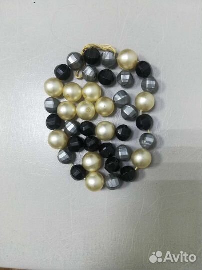 Бусины от старых бус СССР