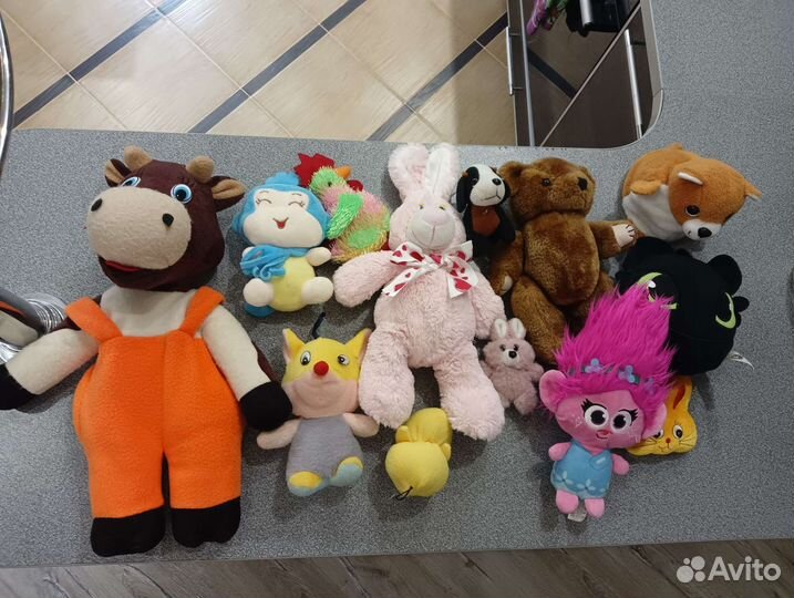 Игрушки мягкие