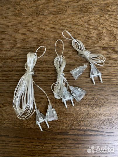 Удлинитель для гирлянды 2,3,5 м