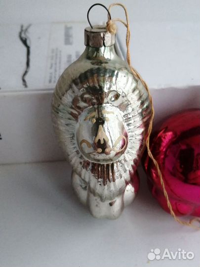 Елочные игрушки Ежик Лев Бегемот