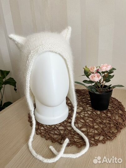 Шапка-кошка