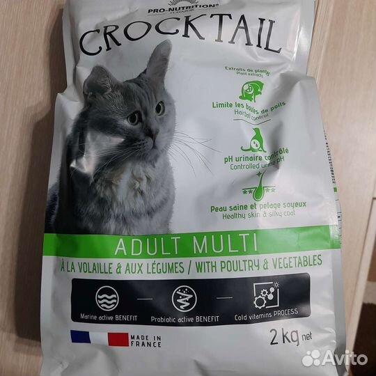 Сухой корм для котят crocktail