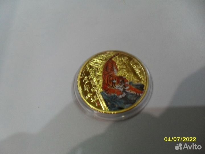Набор монет Год тигра 40 мм