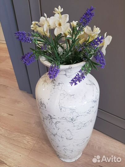 Ваза большая напольная, керамика