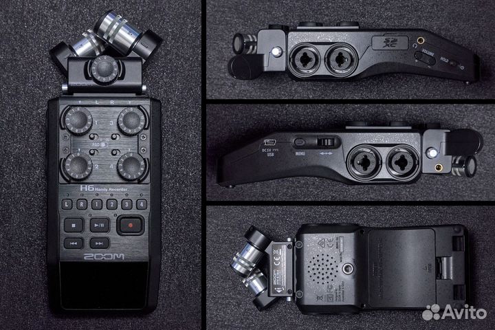 Рекордер zoom-H6/BLK с универсальным комплектом