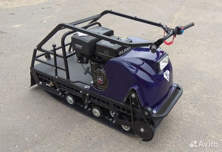 Мотобуксировщик бурлак-M2 LFK 15 л.с. катки