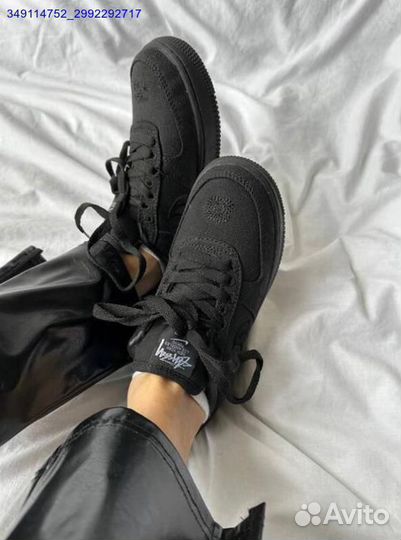 Кроссовки Nike air force 1 stussy