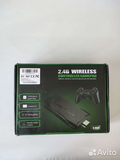 Новая тв приставка с играми, память 64Гб