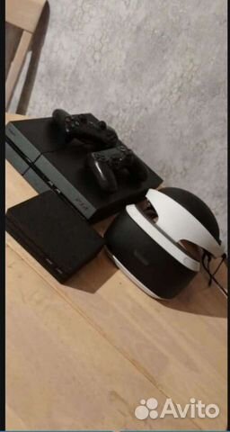 Sony playstation 4 +vr шлем