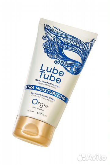 Интимный гель на водной основе Lube Tube Xtra Moisturizing с увлажняющим эффектом - 150 мл