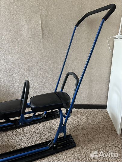 Снегокат детский для двоих детей