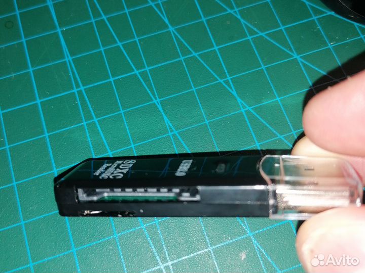 Картридер USB, SD, microSD