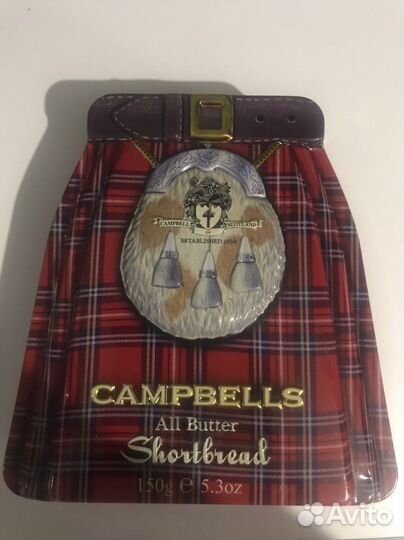 Жестяная банка Килт Шотландия