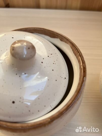 Посуда фарфор горшок рамекин