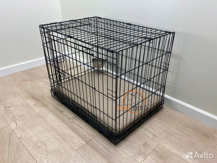 Клетка для собак №3 (76х53х58 см) с поддоном