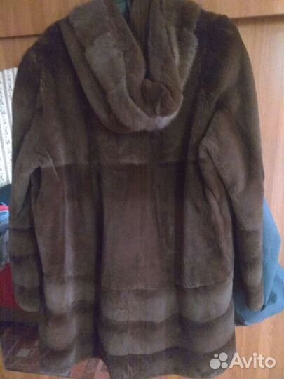 Шубка-кролик Рекс,56 размер